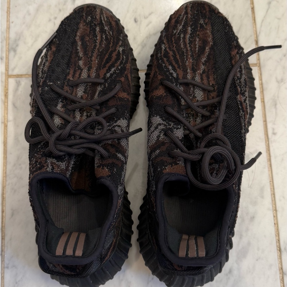 Authentic YEEZY BOOST Black and Brown Sneakers